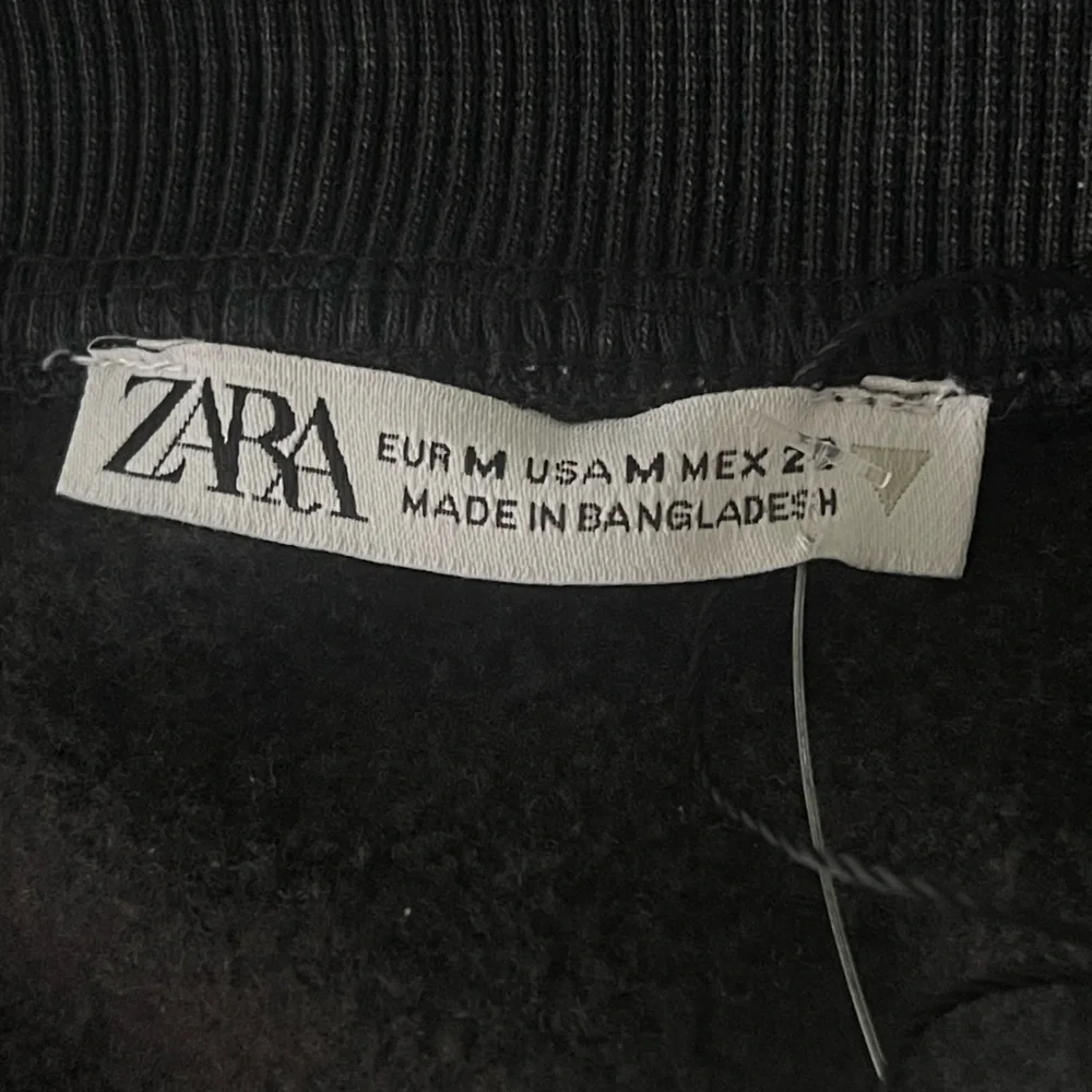 New Zara Chic Black Bomber Jacket for Women - Picture 9 of 12